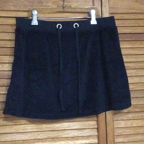 VENUS Dresses & Skirts - VENUS Black Mini Skirt with Drawstring
